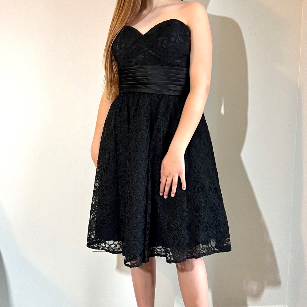 Black Lace Party New Dress